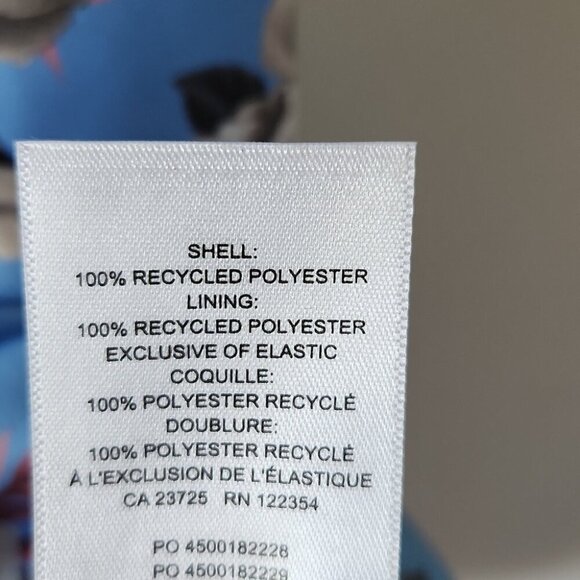 ARITZIA | Sunday Best Spencer Mini Dress Blue Floral Sz SMALL - Picture 10 of 10